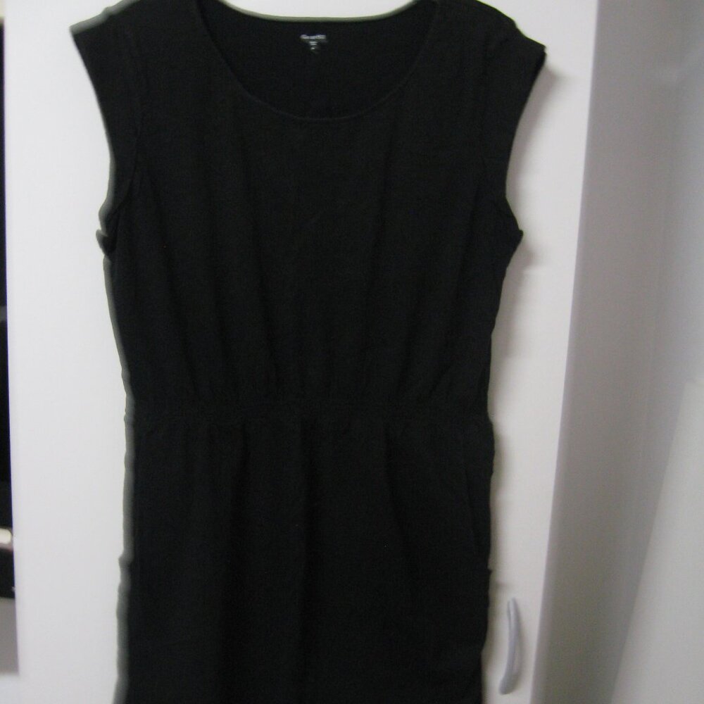 Garnet Hill T- Shirt Dress Cap sleeve Size M